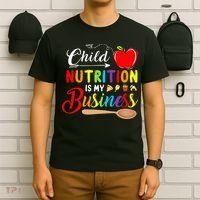 Child Nutrition Is My Business Cute Apple T-Shirt thumb 6