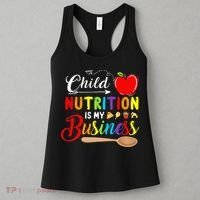 Child Nutrition Is My Business Cute Apple Women's Tank Top thumb 3