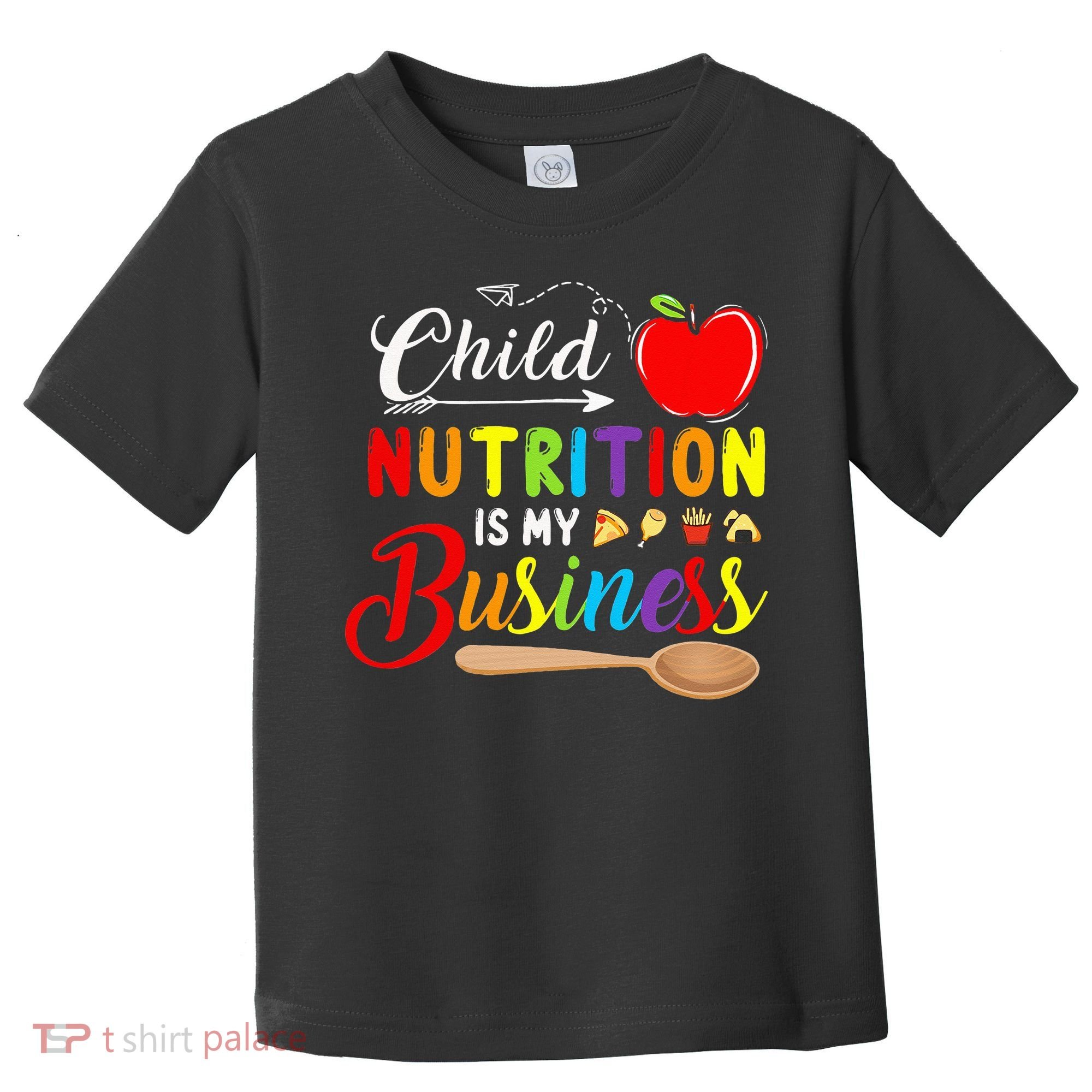 Child Nutrition Is My Business Cute Apple Toddler T-Shirt