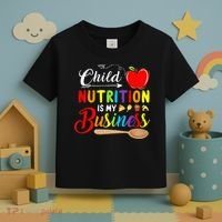 Child Nutrition Is My Business Cute Apple Toddler T-Shirt thumb 3
