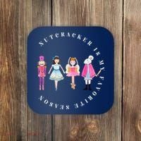 Christmas Nutcracker Is My Favorite Season Matching Family Coaster thumb 0