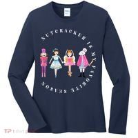 Christmas Nutcracker Is My Favorite Season Matching Family Women's Long Sleeve Shirt thumb 0