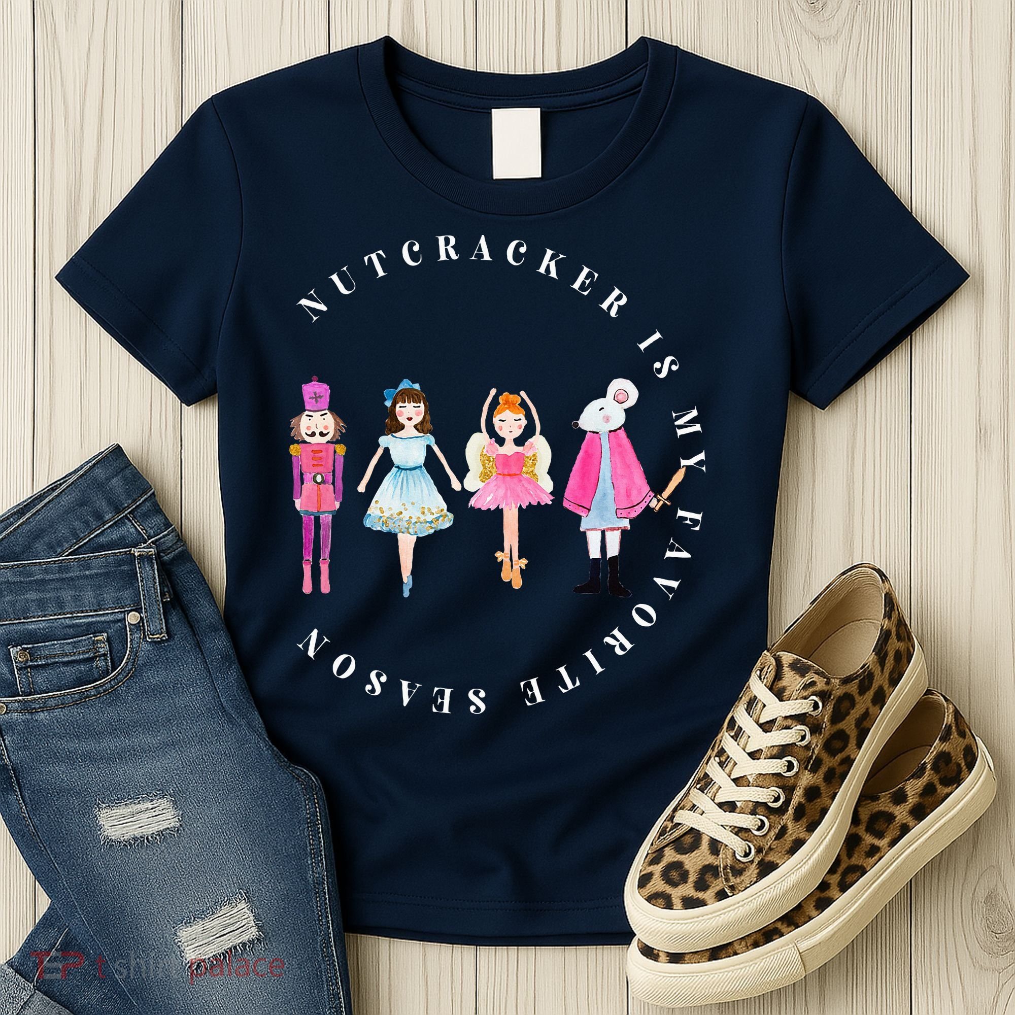 Christmas Nutcracker Is My Favorite Season Matching Family Women's T-Shirt