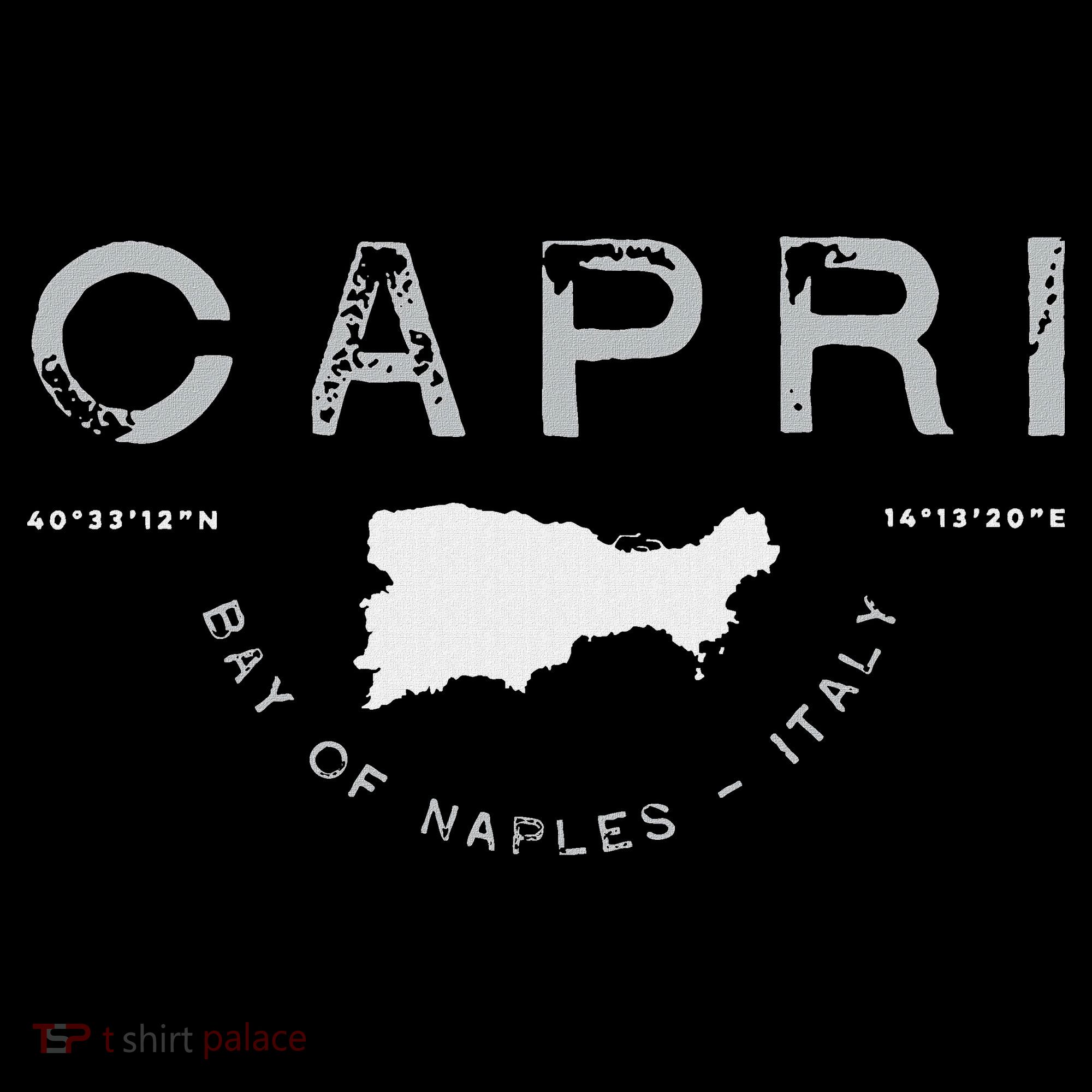 Capri Naples Italy Graphic T-Shirt