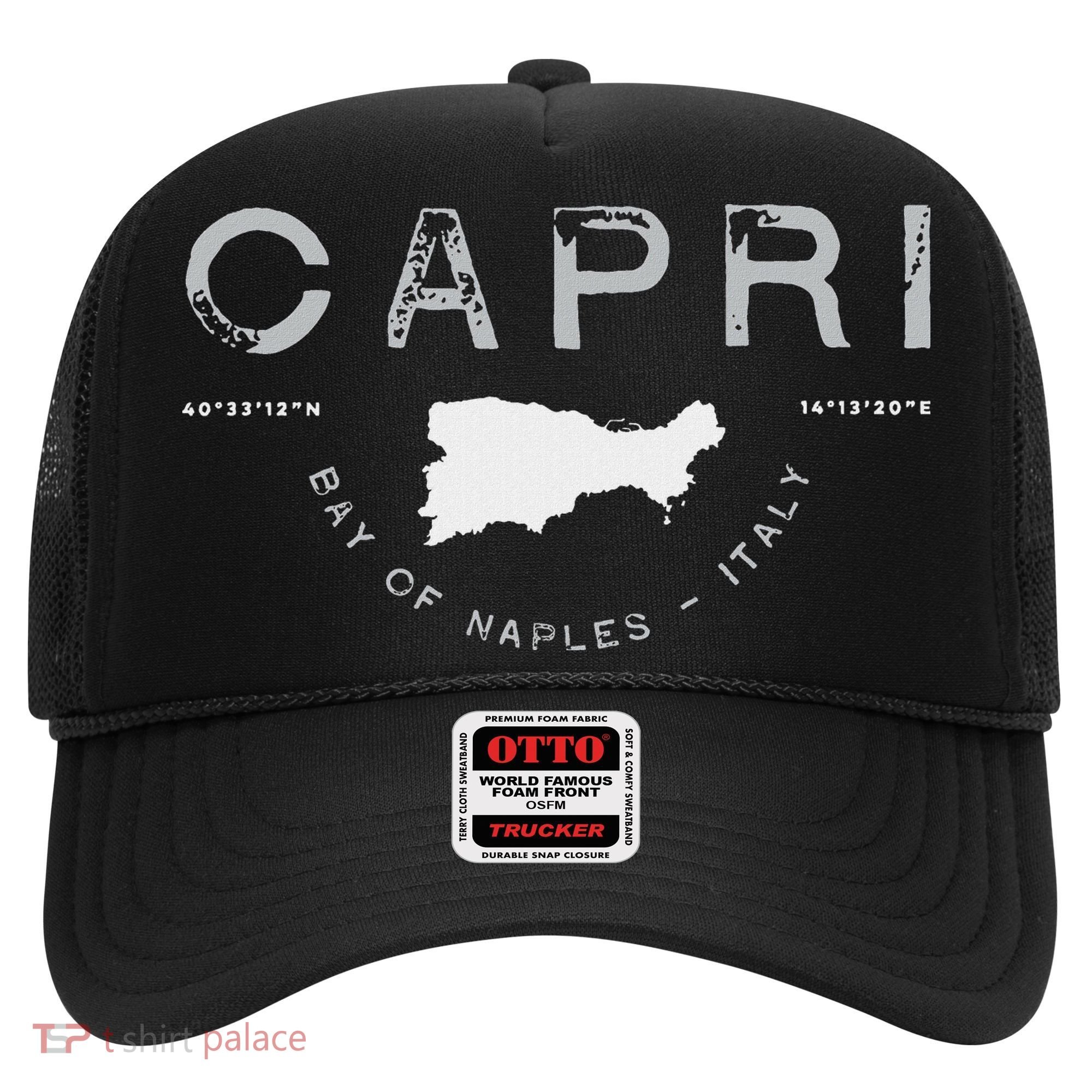 Capri Naples Italy Graphic Hat