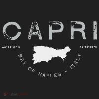 Capri Naples Italy Graphic Hat thumb 2