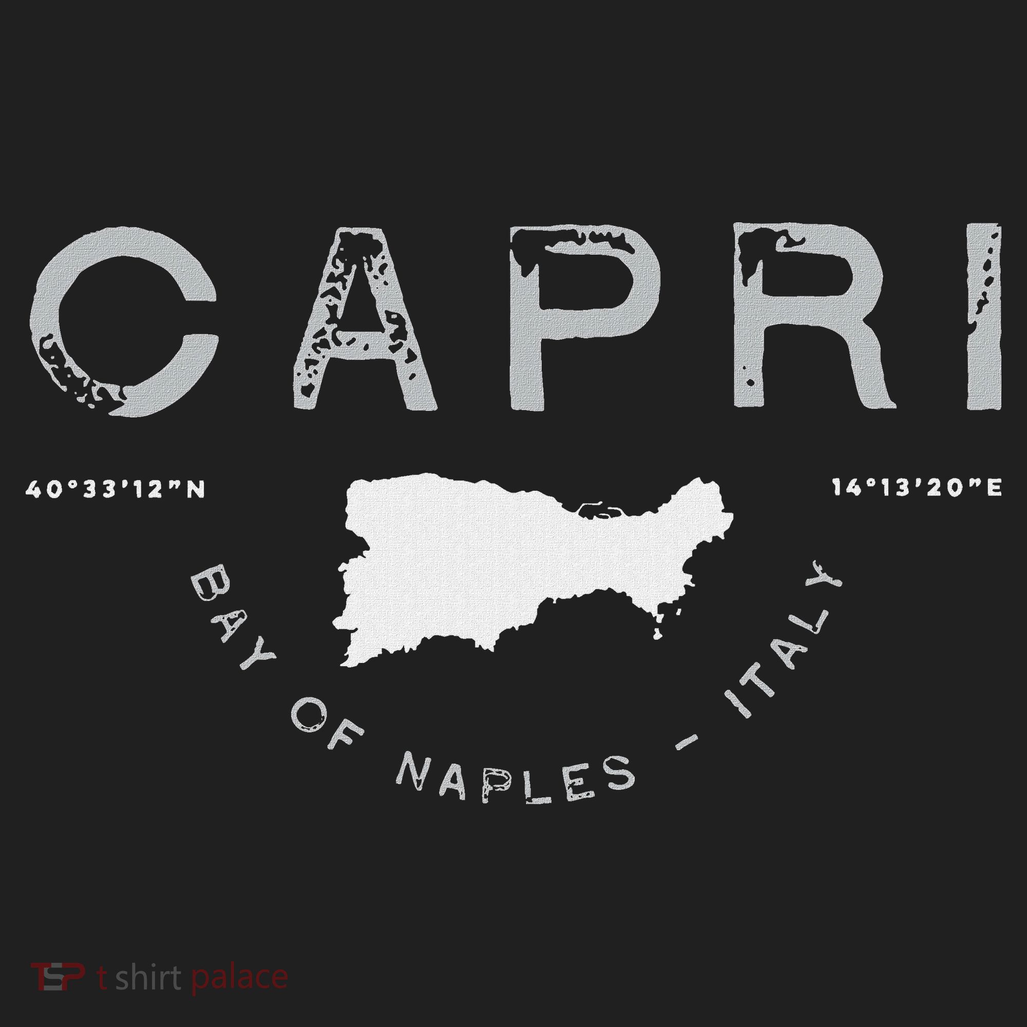 Capri Naples Italy Graphic Hat
