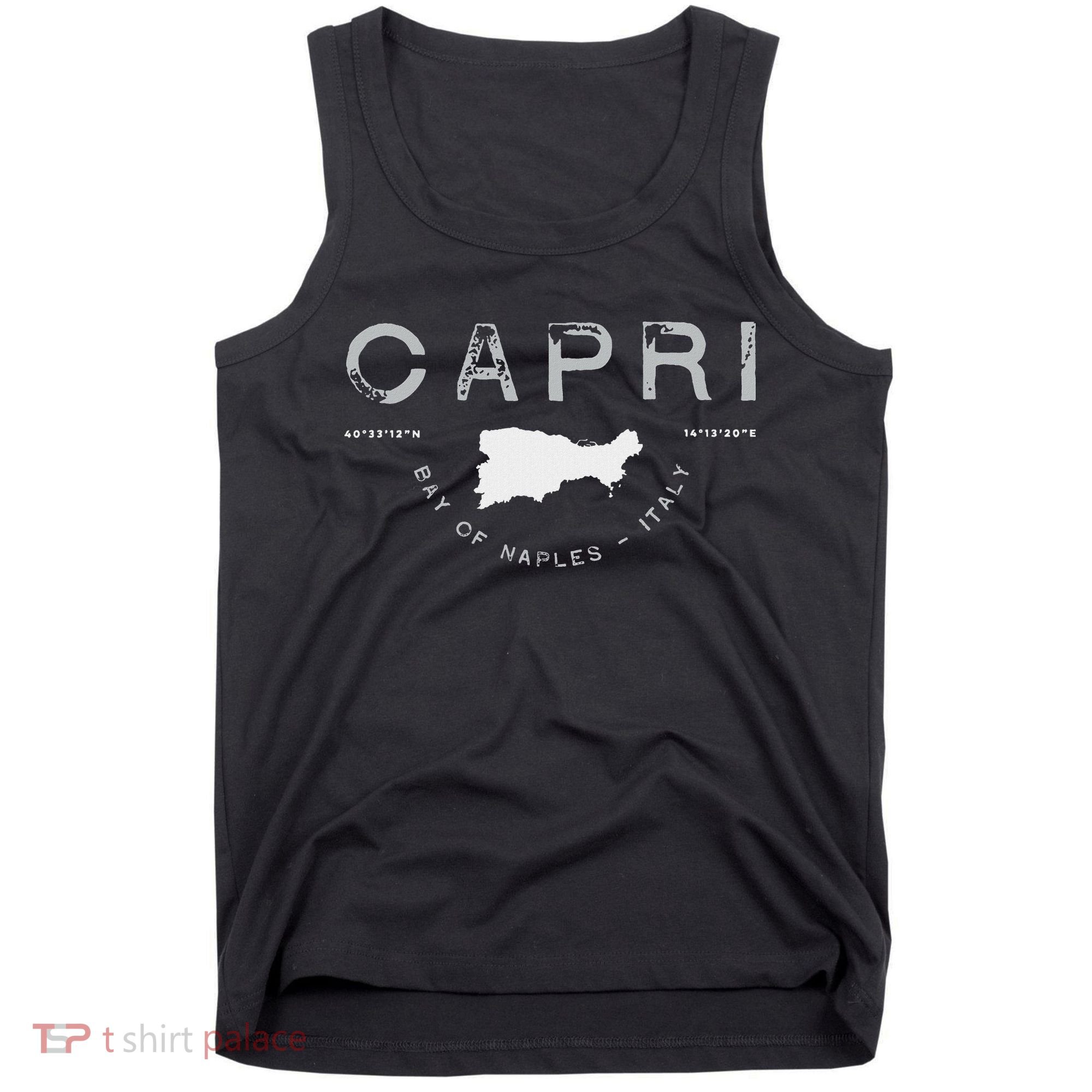 Capri Naples Italy Graphic Tank Top