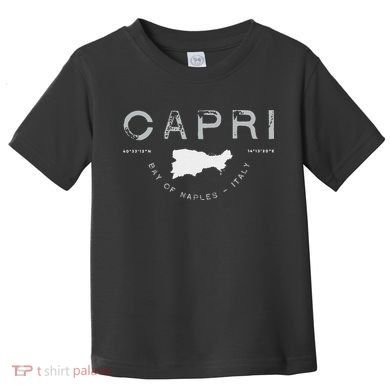 Capri Naples Italy Graphic Toddler T-Shirt