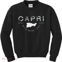 Capri Naples Italy Graphic Kids Sweatshirt thumb 0