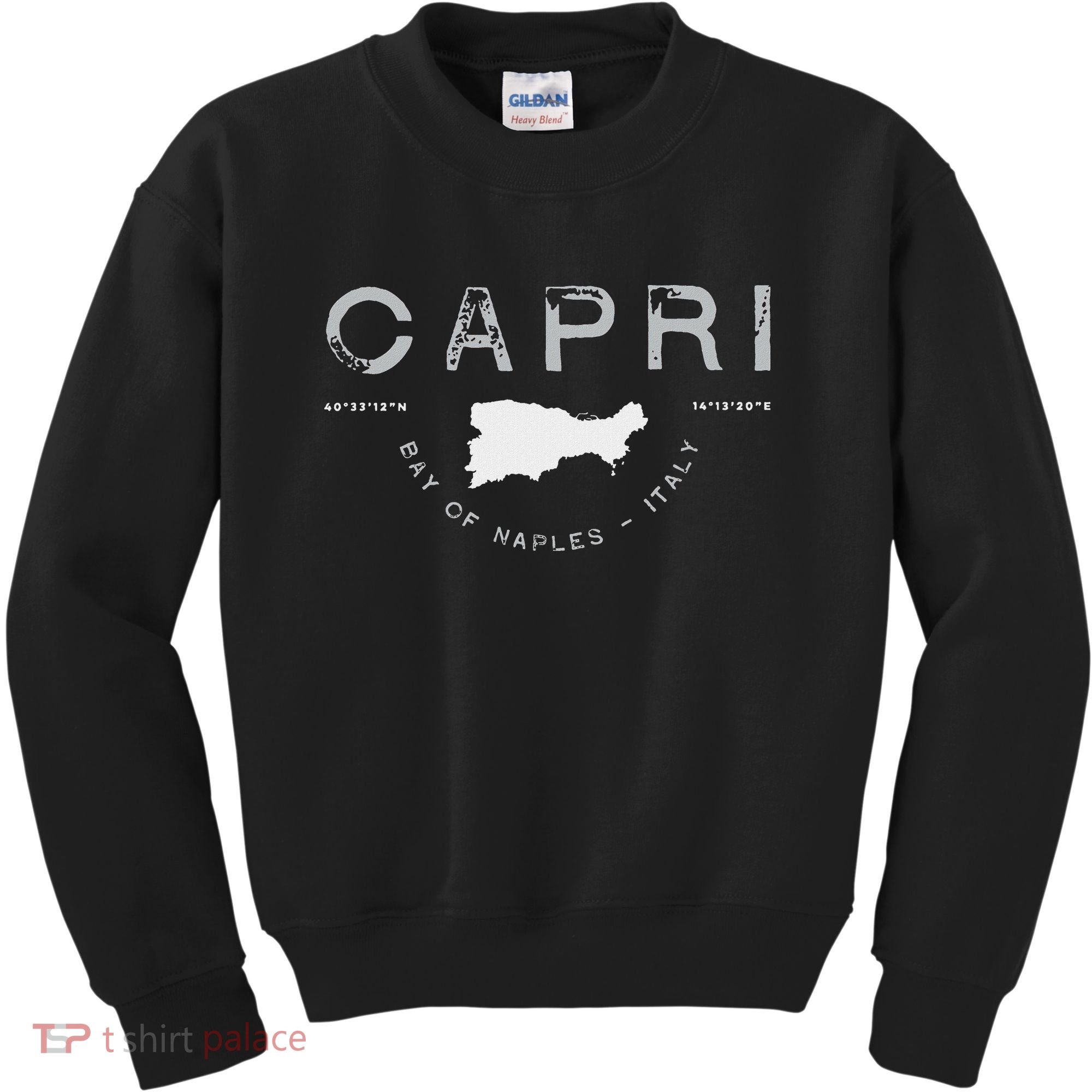 Capri Naples Italy Graphic Kids Sweatshirt