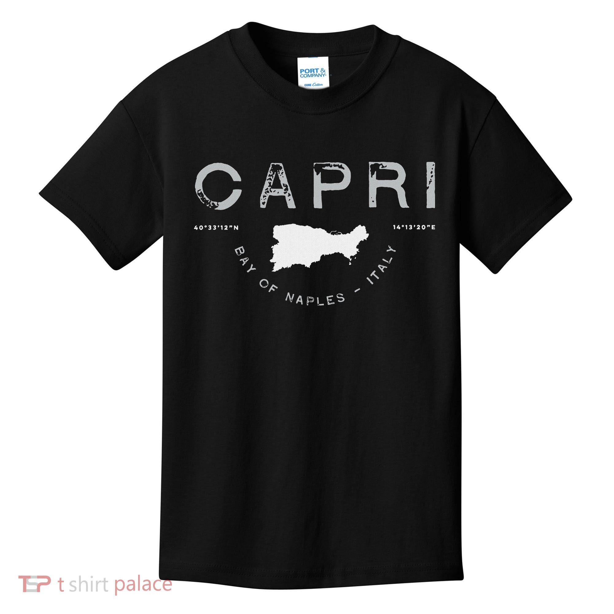 Capri Naples Italy Graphic Kids T-Shirt