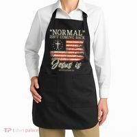 Christian Normal Isnt Coming Back Jesus Is Gift Apron thumb 2