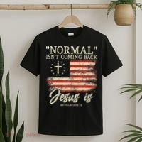 Christian Normal Isnt Coming Back Jesus Is Gift T-Shirt thumb 2
