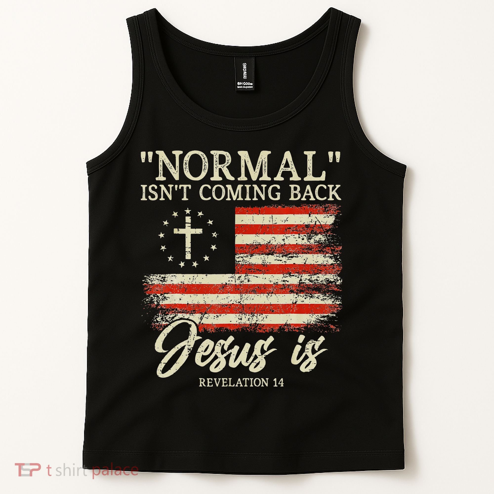 Christian Normal Isnt Coming Back Jesus Is Gift Tank Top