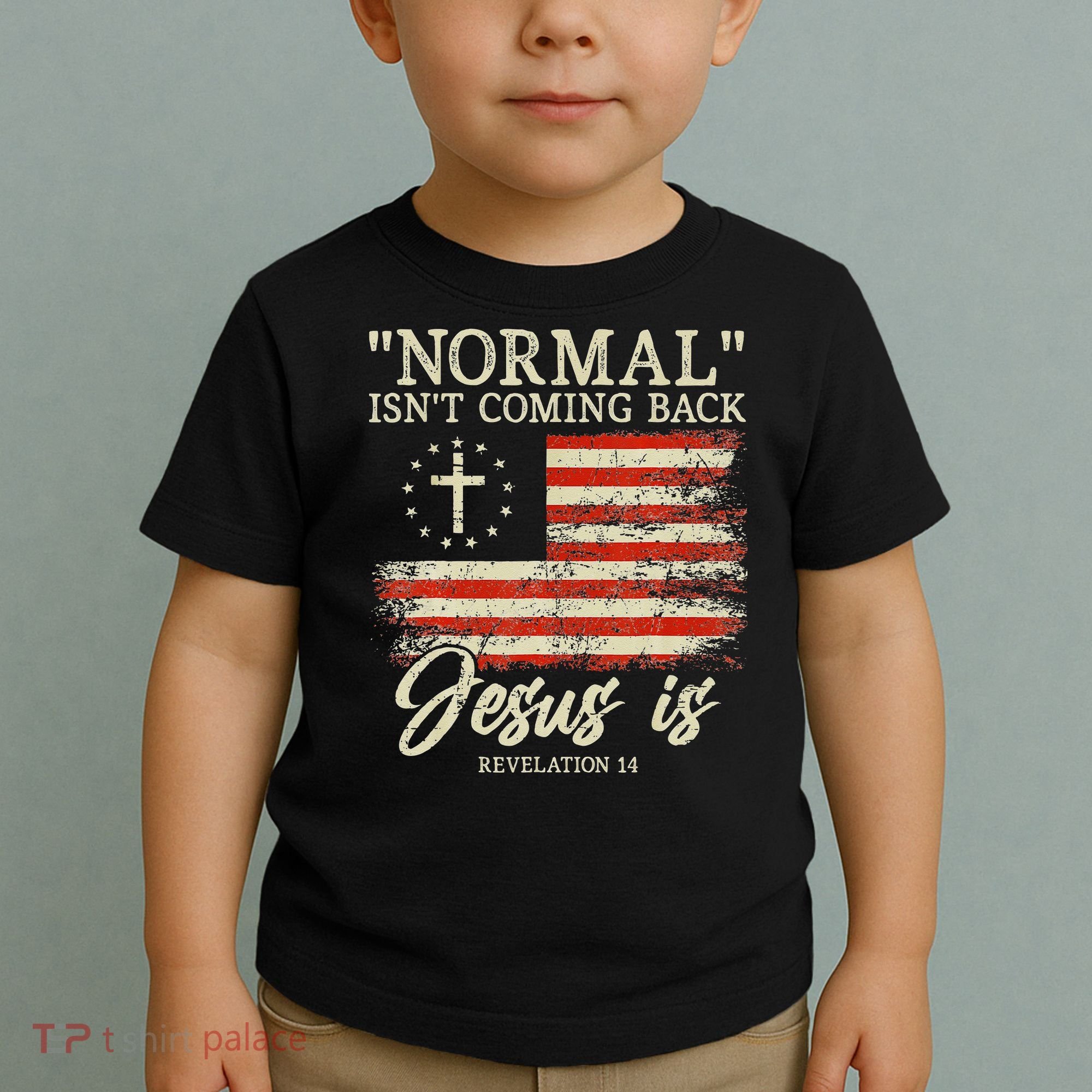 Christian Normal Isnt Coming Back Jesus Is Gift Toddler T-Shirt