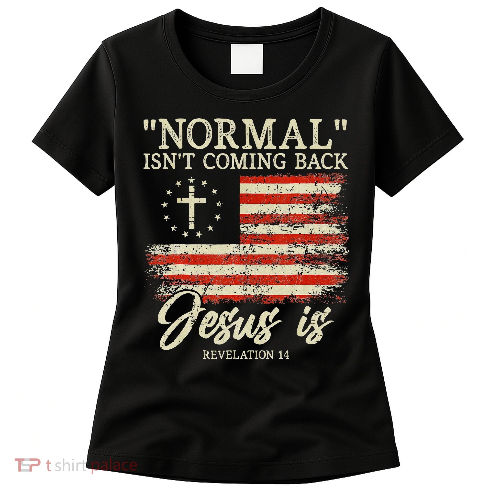 Christian Normal Isnt Coming Back Jesus Is Gift Women's T-Shirt