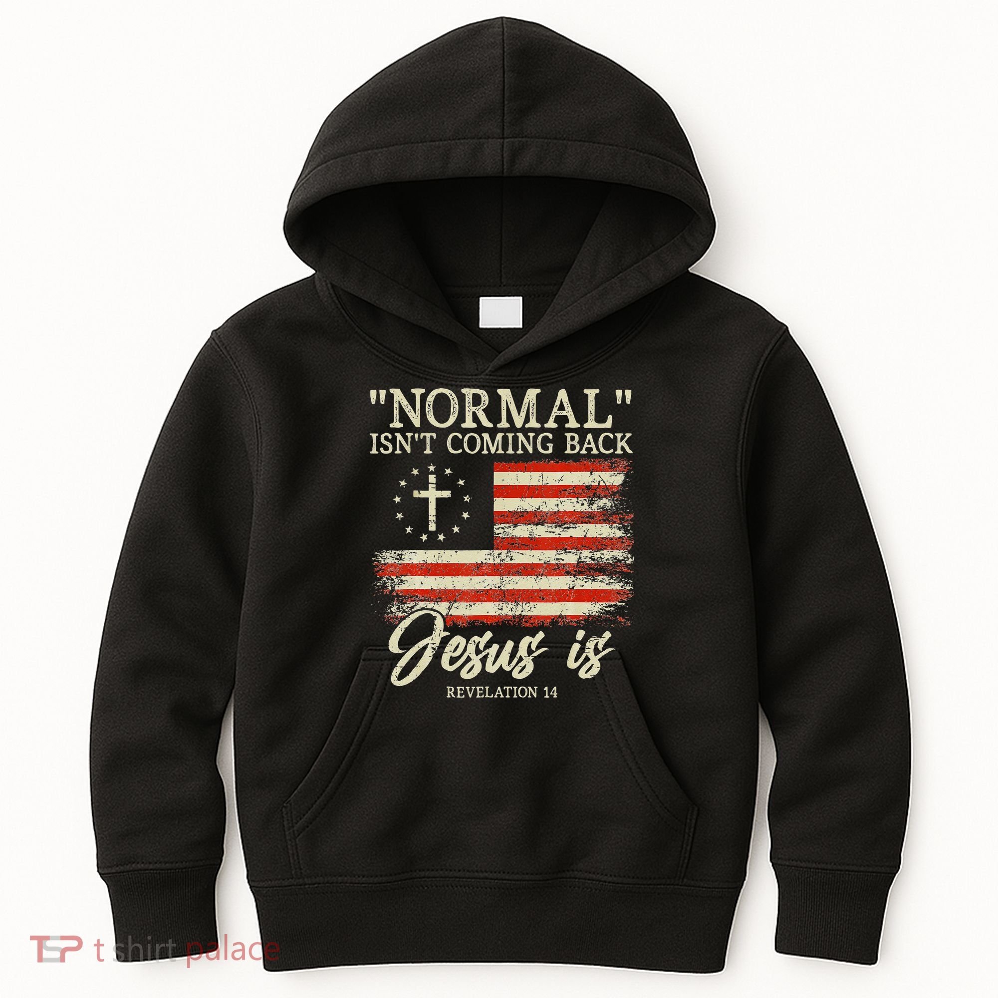 Christian Normal Isnt Coming Back Jesus Is Gift Kids Hoodie