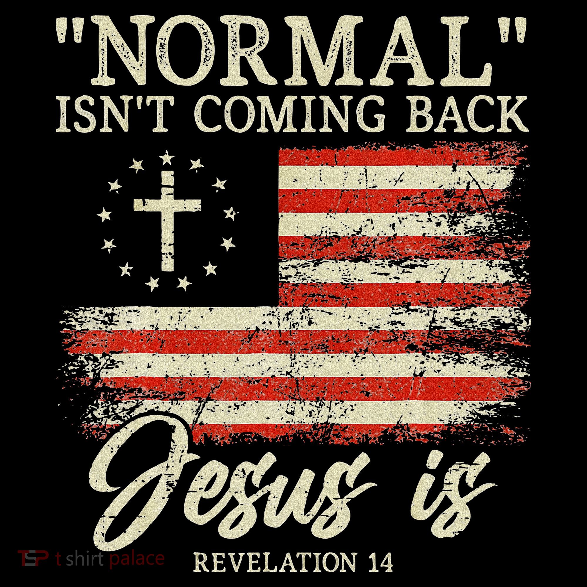Christian Normal Isn't Coming Back Jesus Is Gift Women's Tank Top