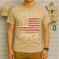 Christian Normal Isn't Coming Back Jesus Is Gift T-Shirt thumb 6