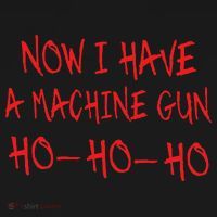 Christmas Now I Have A Machine Gun Ho Ho Ho Women's Hoodie thumb 2