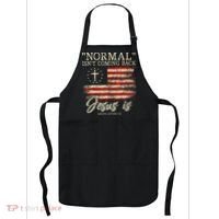 Christian Normal IsnT Coming Back Jesus Is Gift Apron thumb 0