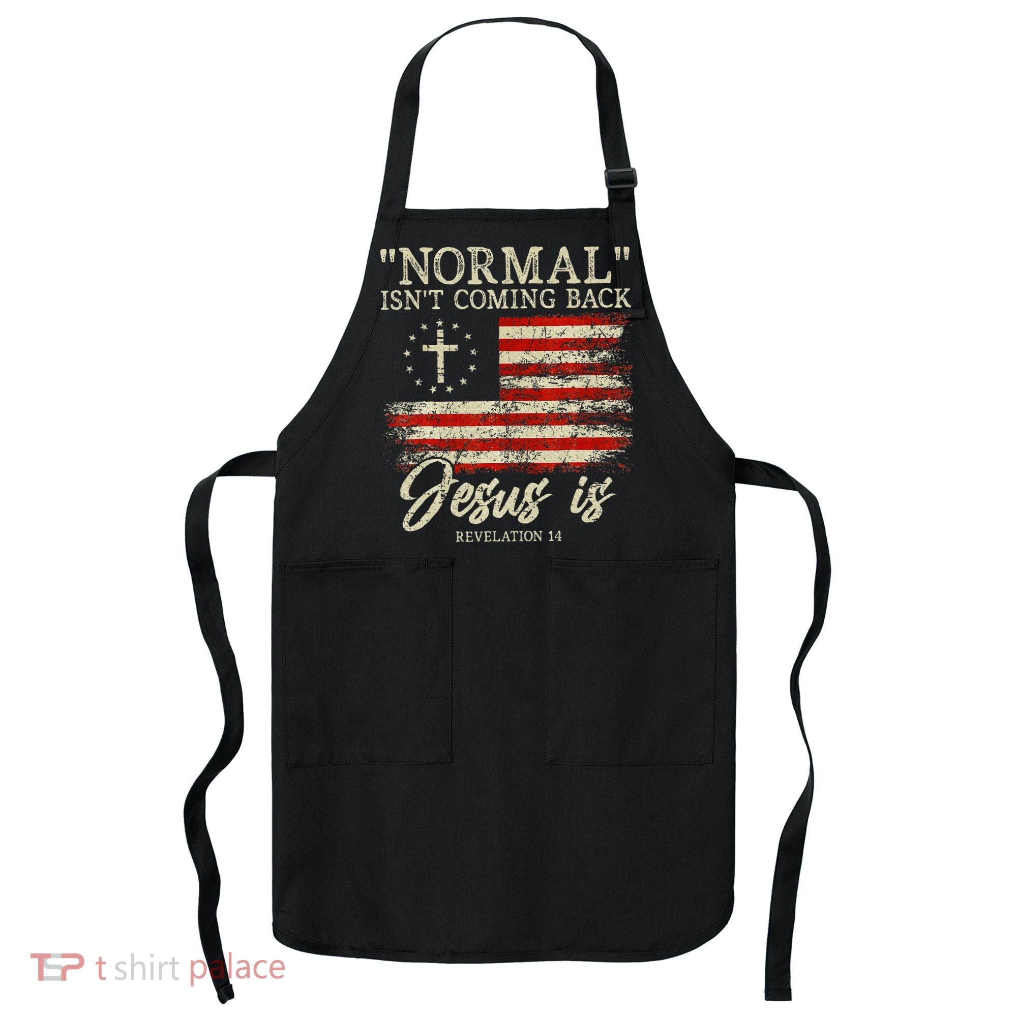 Christian Normal IsnT Coming Back Jesus Is Gift Apron