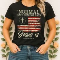 Christian Normal IsnT Coming Back Jesus Is Gift Women's T-Shirt thumb 2
