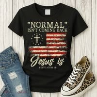 Christian Normal IsnT Coming Back Jesus Is Gift Women's T-Shirt thumb 3