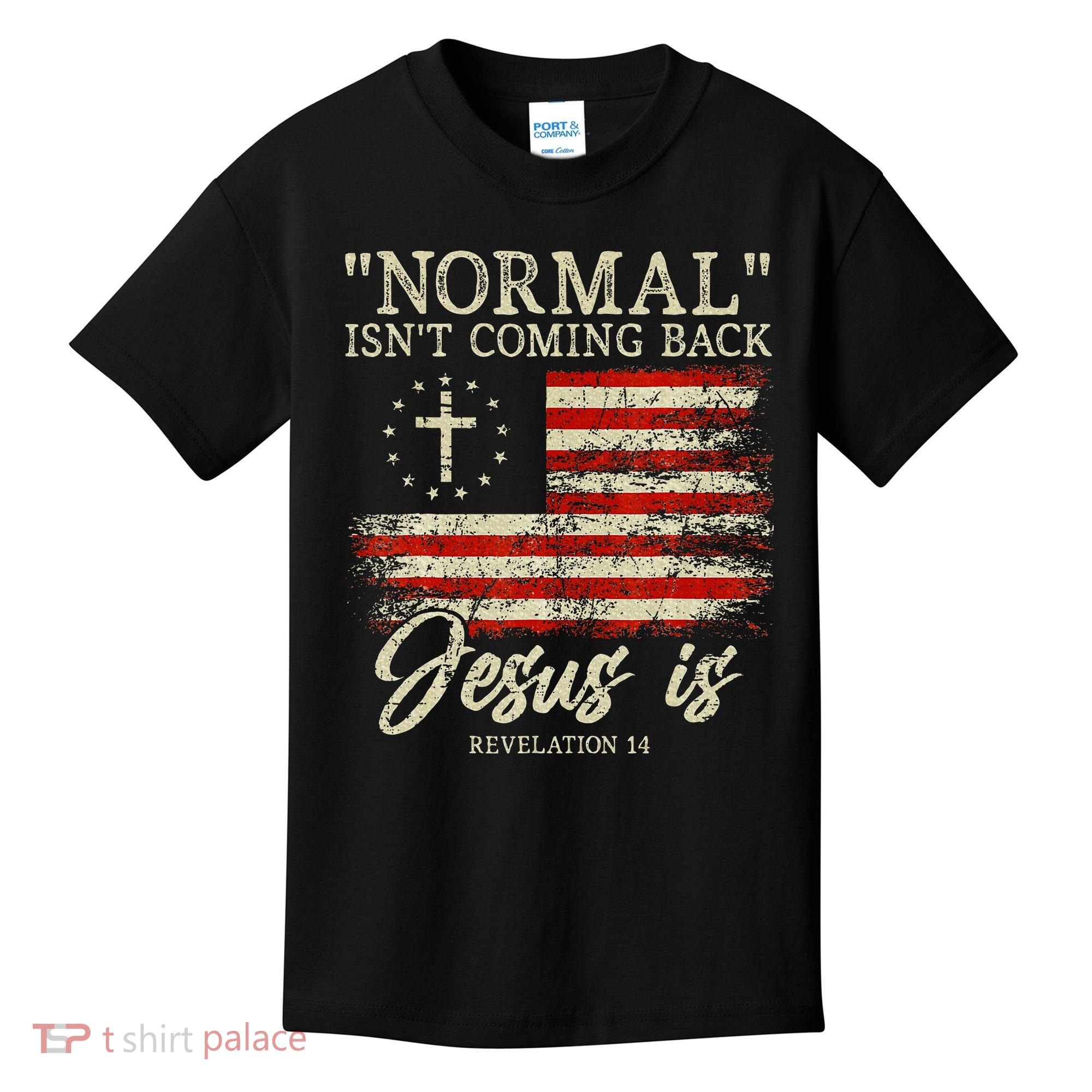 Christian Normal IsnT Coming Back Jesus Is Gift Kids T-Shirt