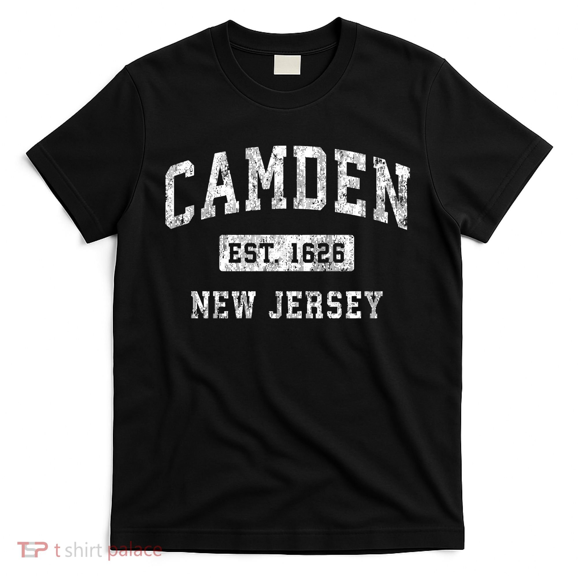 Camden New Jersey Nj Vintage Established Sports T-Shirt