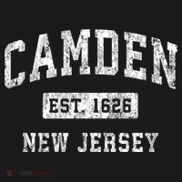 Camden New Jersey Nj Vintage Established Sports T-Shirt thumb 7