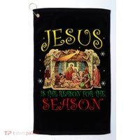 Christmas Nativity Jesus Is The Reason For The Season Manger Golf Towel thumb 0