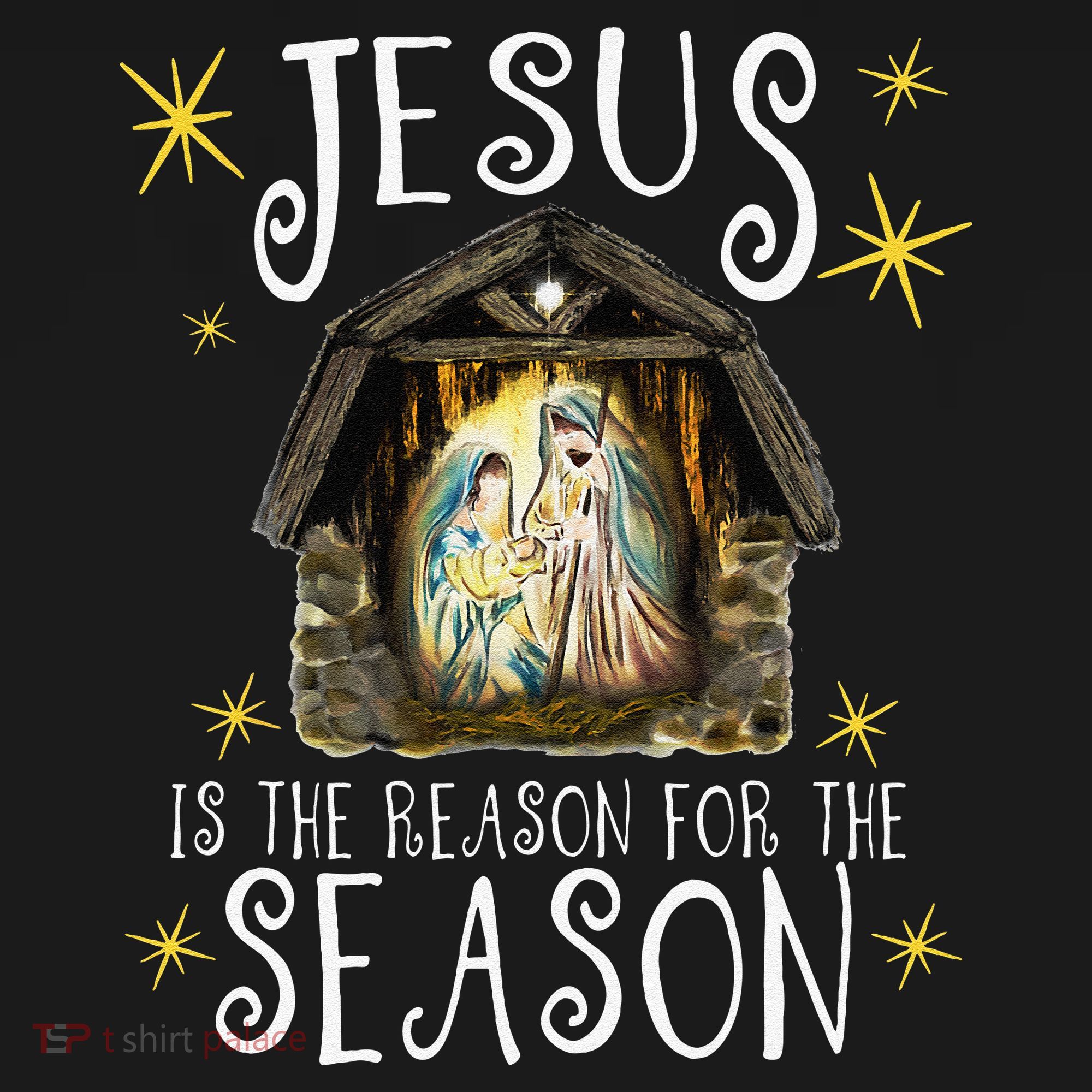 Christmas Nativity Jesus Is The Reason For The Season Manger Women's Hoodie