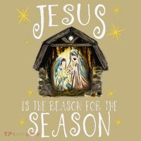 Christmas Nativity Jesus Is The Reason For The Season Manger Hoodie thumb 2
