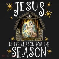 Christmas Nativity Jesus Is The Reason For The Season Ger Gift Women's Hoodie thumb 2