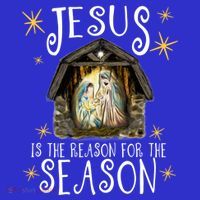 Christmas Nativity Jesus Is The Reason For The Season Ger Gift Sweatshirt thumb 3