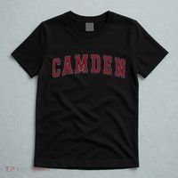 Camden New Jersey Souvenir Sport College Style Text T-Shirt thumb 5