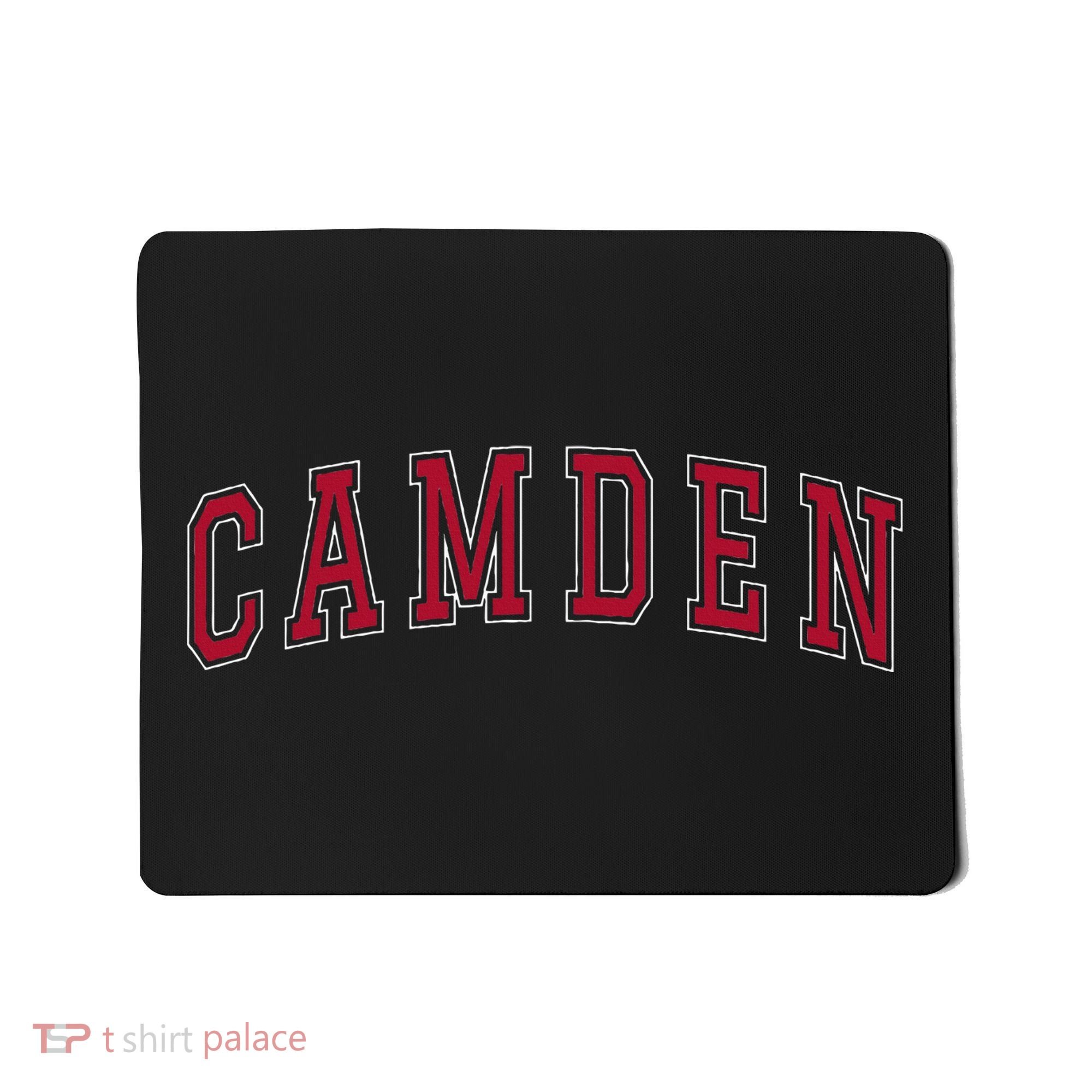 Camden New Jersey Souvenir Sport College Style Text Mousepad