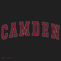 Camden New Jersey Souvenir Sport College Style Text Hat thumb 2
