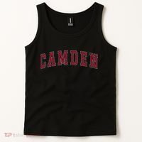 Camden New Jersey Souvenir Sport College Style Text Tank Top thumb 2