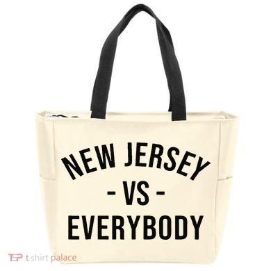 Cute New Jersey Vs Everybodys Gift Tote Bag