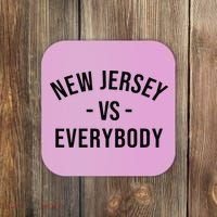 Cute New Jersey Vs Everybodys Gift Coaster thumb 0