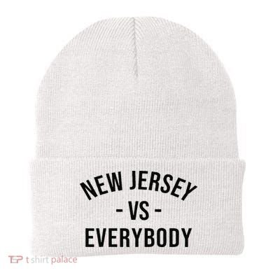 Cute New Jersey Vs Everybodys Gift Beanie