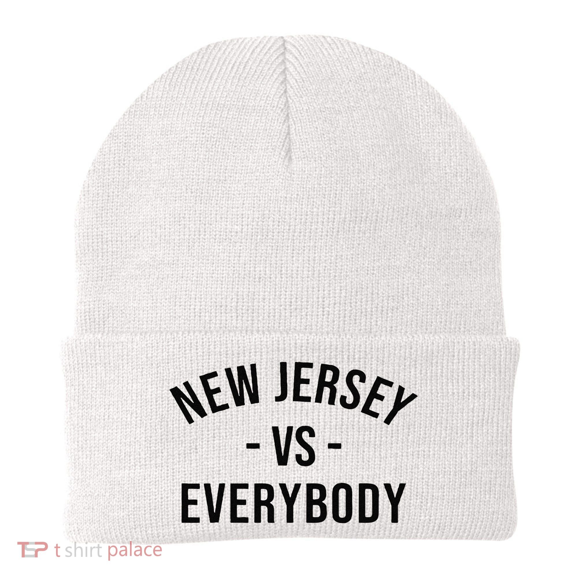Cute New Jersey Vs Everybodys Gift Beanie