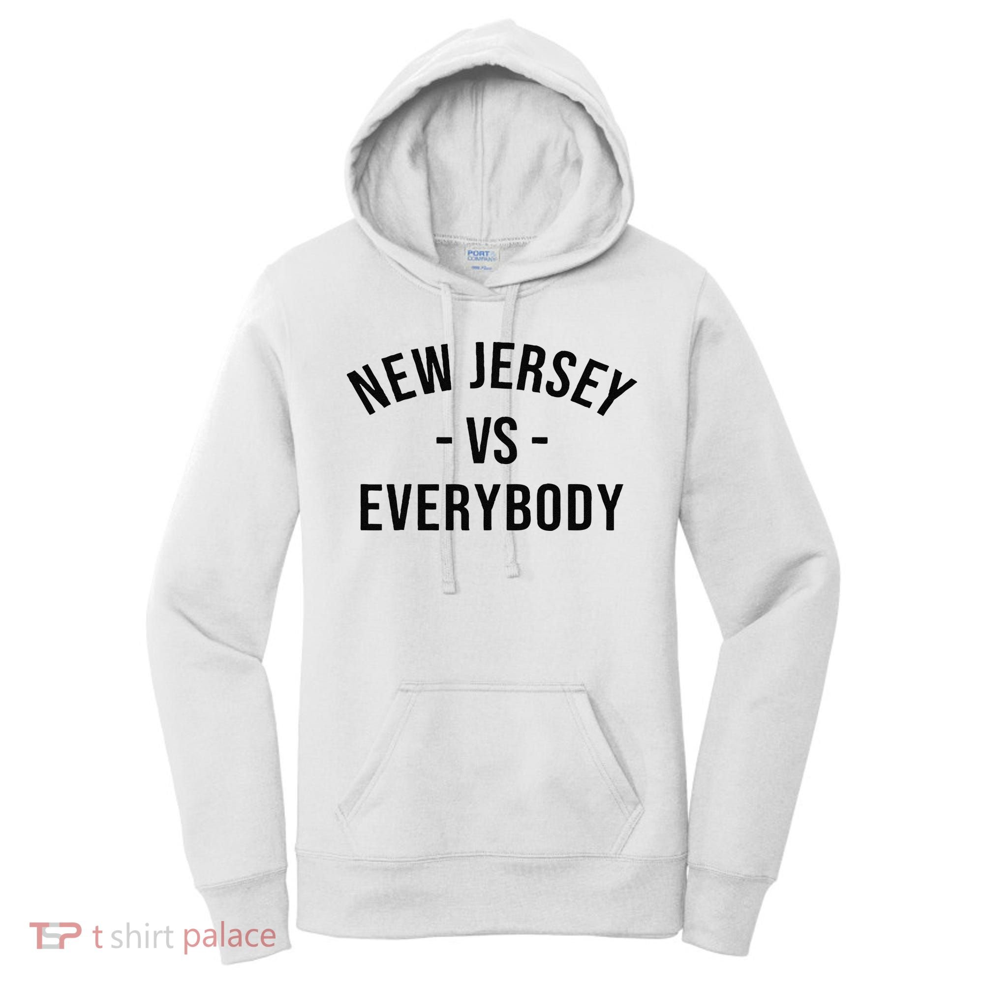 Cute New Jersey Vs Everybodys Gift Women's Hoodie
