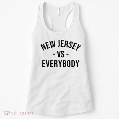 Cute New Jersey Vs Everybodys Gift Women's Tank Top