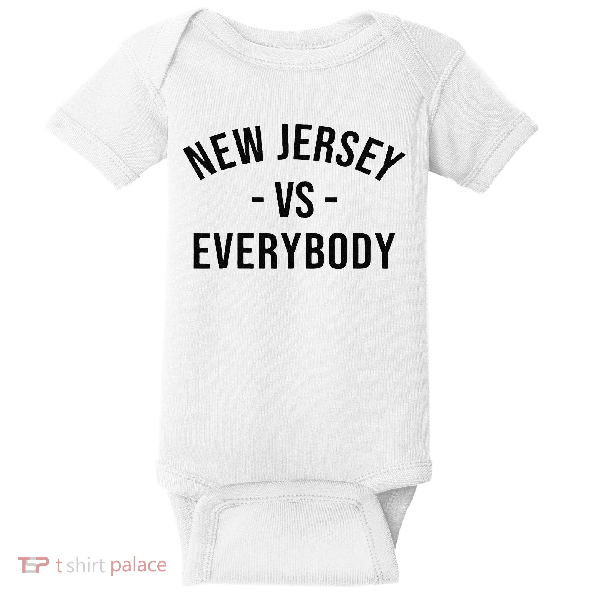 Cute New Jersey Vs Everybodys Gift Baby Bodysuit
