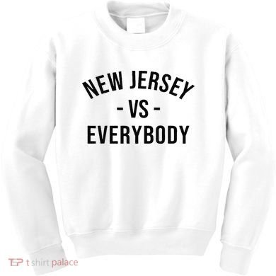 Cute New Jersey Vs Everybodys Gift Kids Sweatshirt