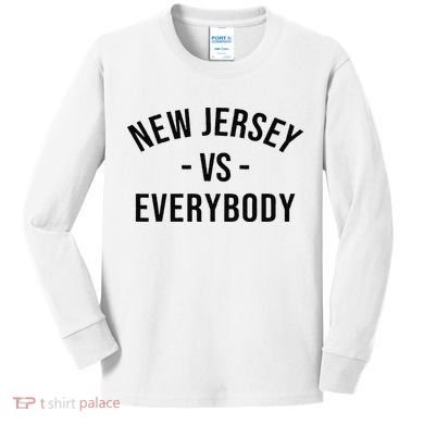 Cute New Jersey Vs Everybodys Gift Kids Long Sleeve Shirt